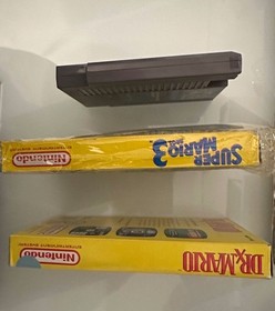Nintendo NES Super Mario Bros. 3 Ovp, Dr. Mario Ovp, Super Mario Bros Module NES