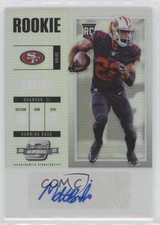 2017 Panini Contenders Optic Rookie Ticket Auto Matt Breida #189 Auto u6m
