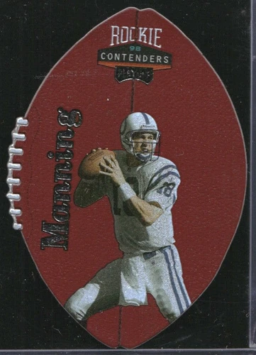 1998 Playoff Contenders Leather #37 Peyton Manning RC Rookie