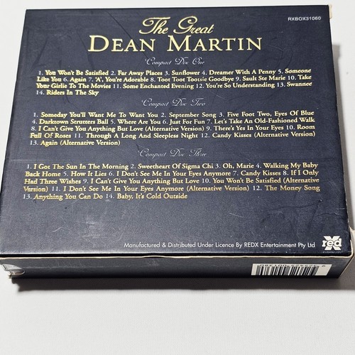 The Great Dean Martin Musicals Gospel Ballroom 3CD Box Set Lot x4 VGC Rare - Picture 5 of 7