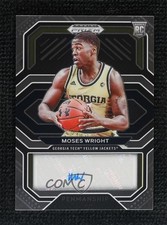 2021 Panini Prizm Draft Picks College Penmanship Moses Wright #CP-MWR Auto 0za4