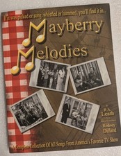 Rodney Dillard Signed "Mayberry Melodies"  The Andy Griffith Show Songs