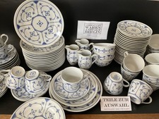 DDR J&auml;ger Eisenberg Strohblume VOLLSPITZETEIL AUSWAHLsaks indisch blau Kahla