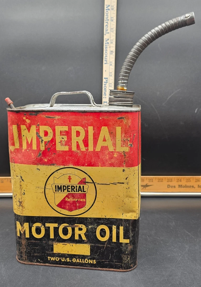 Imperial Motor Oil Can for sale | eBay