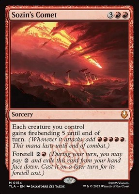 Sozin's Comet TLA-154 NM EN MTG