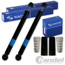 2x SACHS STOSSDÄMPFER + PROTECTION KIT HA für SKODA ROOMSTER RAPID SEAT TOLEDO