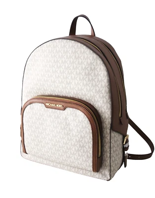 Michael Kors Rucksack Tasche JAYCEE LG ZIP PKT BACKPACK vanilla 35S2G8TB7B - Bild 1 von 4