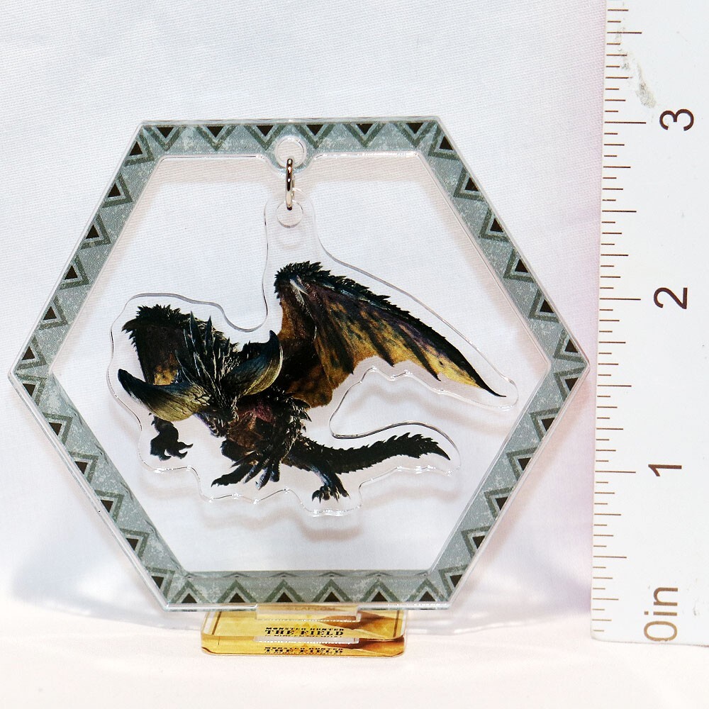 Monster Hunter The Field MHW Acrylic Swaying Figure Nergigante Nijigen no Mori