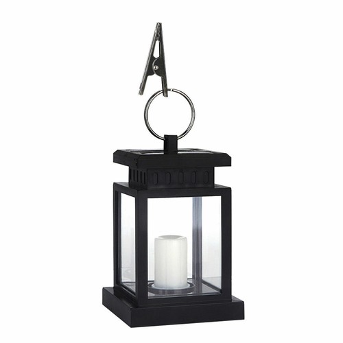 New Solar Power LED Hanging Lantern Light Waterproof Outdoor Garden Yard Lamp US - Picture 7 of 34