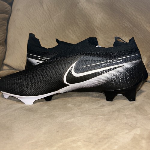 🔥SZ 15 (W) Men’s Nike Vapor Edge Elite 360 Flyknit Mens Football Cleats Black - Picture 5 of 5