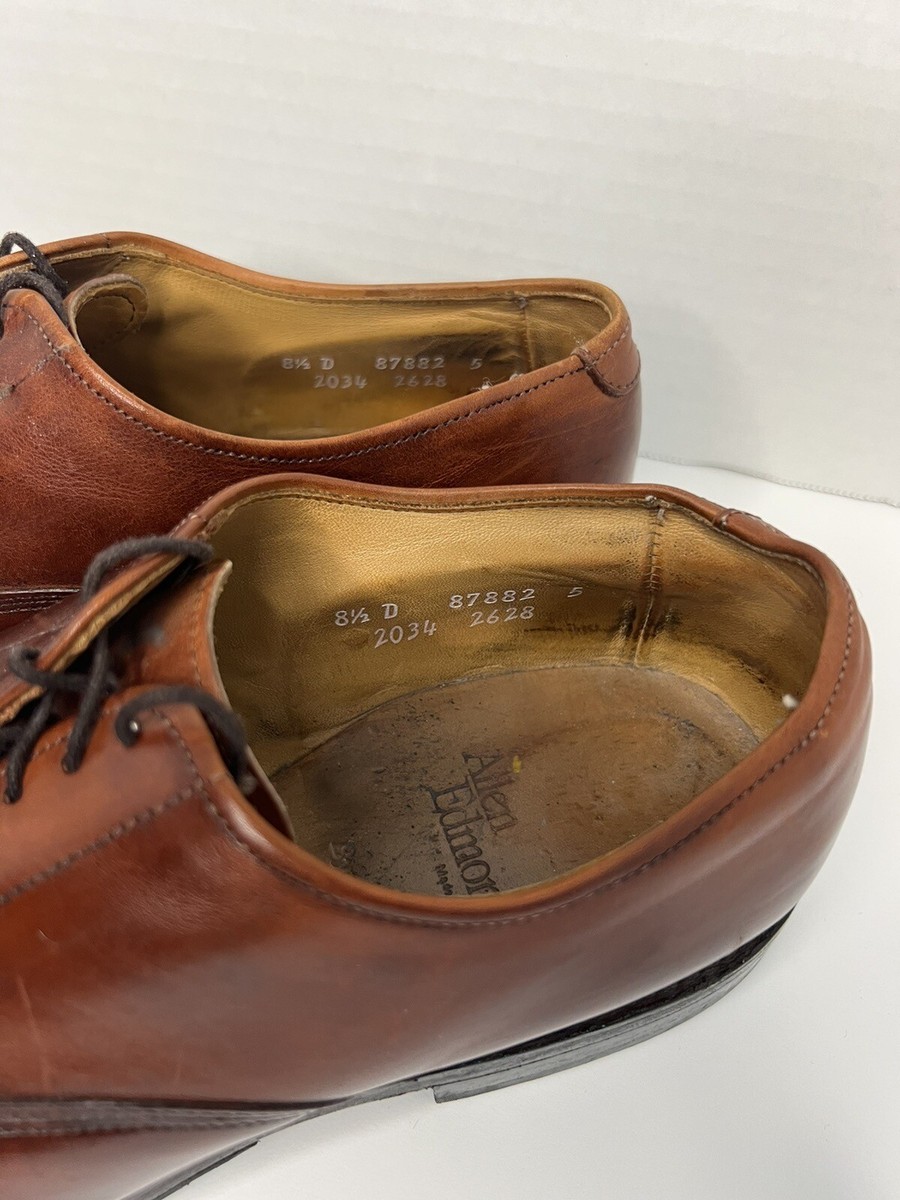 Allen Edmond Fifth Avenue Cap Toe Byron Dark Chili Brown Size 8.5 D Dress Shoes Initial Impressions] Allen Edmonds Fifth Avenue in Dark  main image 4
