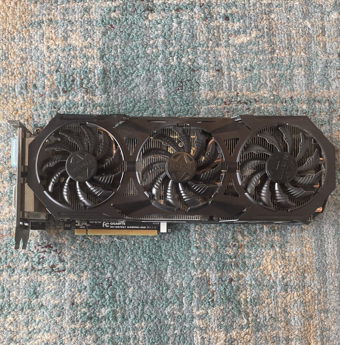 Gv N970wf3oc 4gd Gtx 970 Windforce 3x Gigabyte GeForce GTX 970