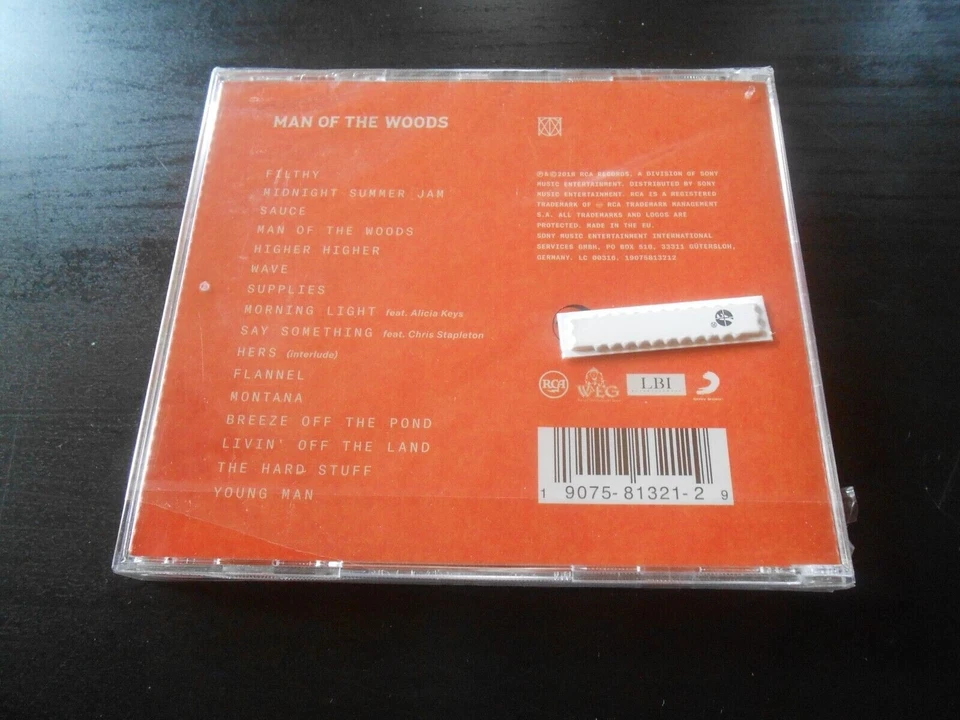 Justin Timberlake " Man Of The Woods  "  CD auf 	RCA – 19075813212 - Bild 2 von 2