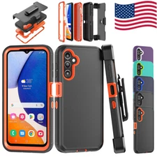 For Samsung Galaxy A14 5G Case Phone Cover Heavy Duty Shockproof + Belt Clip US