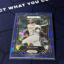 2024 Panini Prizm Ryan Lasko #74 Blue Ice