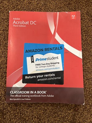 Classroom in a Book Ser.: Adobe Acrobat DC Classroom in a Book by Brie...