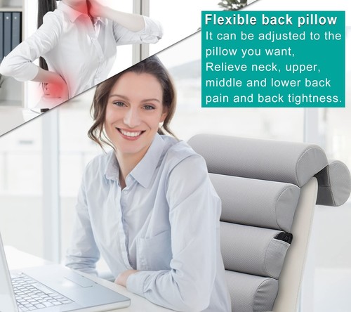 Lumbar Support Pillow for Office Chair,Computer/Desk Chair/Couch,Back Support... - Picture 2 of 8