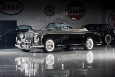 Bentley Retro 1955 S1 Continental Drophead High Res Wall Deco Print Photo Poster