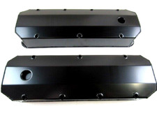 Big Block Chevy 396-454 Fabricated Aluminum Tall Valve Cover Set Black E41323bk Big Block Chevy 396-454 Fabricated Aluminum Tall Valve Cover Set Black E41323bk