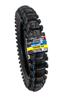 Dunlop MX34 100/90-19 Tire Rear Dirt Bike Motorcycle Geomax 100 90