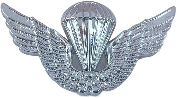 KOREAN JUMP WINGS - Parachutist Badge METAL PIN SILVER | eBay