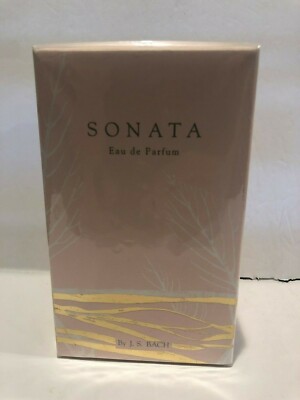 Sonata by J.S. Bach for Women 3.4 oz Eau de Parfum Spray New In Sealed Box 