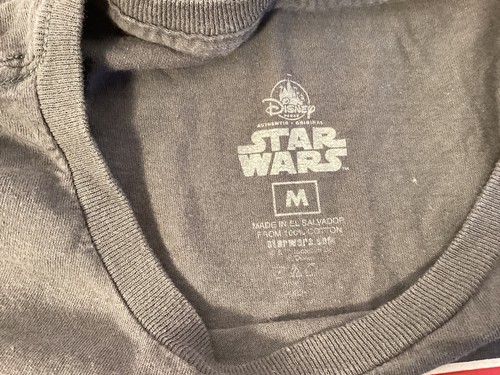 Prinzessin Leia Star Wars T-Shirt grau S M Rundhalsausschnitt SS "I Love You" Grafik gebraucht, in einwandfreiem Zustand - Bild 5 von 6