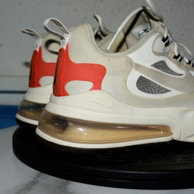 Nike Air Max 270 React Light Beige Chalk Women US 9 | eBay display picture 3