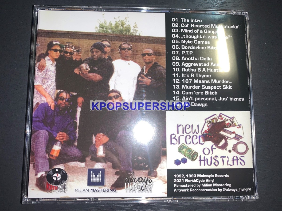 New Breed of Hustlas Album Ratha B-A Hustla CD Booklet Great