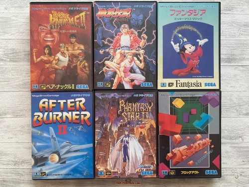 SEGA MD Bare knuckleⅡ Fatal fury After Burner Ⅱ Phantasy Star Ⅱ Fantasia Block - 第 1/14 張圖片