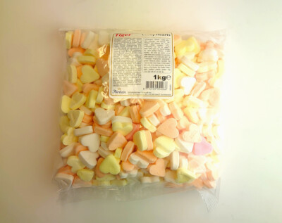 Tiger Lucky Hearts Traubenzuckerherzen 1 KG