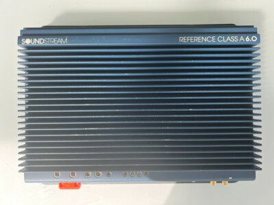 SOUNDSTREAM REFERENCE CLASS A 6.0　アンプ Soundstream Reference Class A 6.0 Power Amplifier (Boxed) 600W
