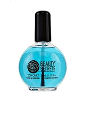 Beauty Secrets Top Coat Nail Polish 2.5 oz.