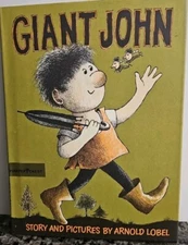 GIANT JOHN, ARNOLD LOBEL, HARPER & ROW, LIBRARY BINDING, DJ, 1964