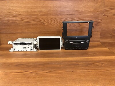 2013_2016 FORD FUSION SYN 2 NAVIGATION STEREO BEZEL CLIMATE PANEL MONITOR OEM #5