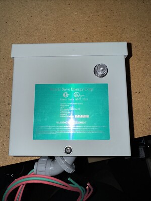ABET Model 2201 Power Save Energy Corp 7 Amp, 240VAC, Single Phase 50/60 HERTZ