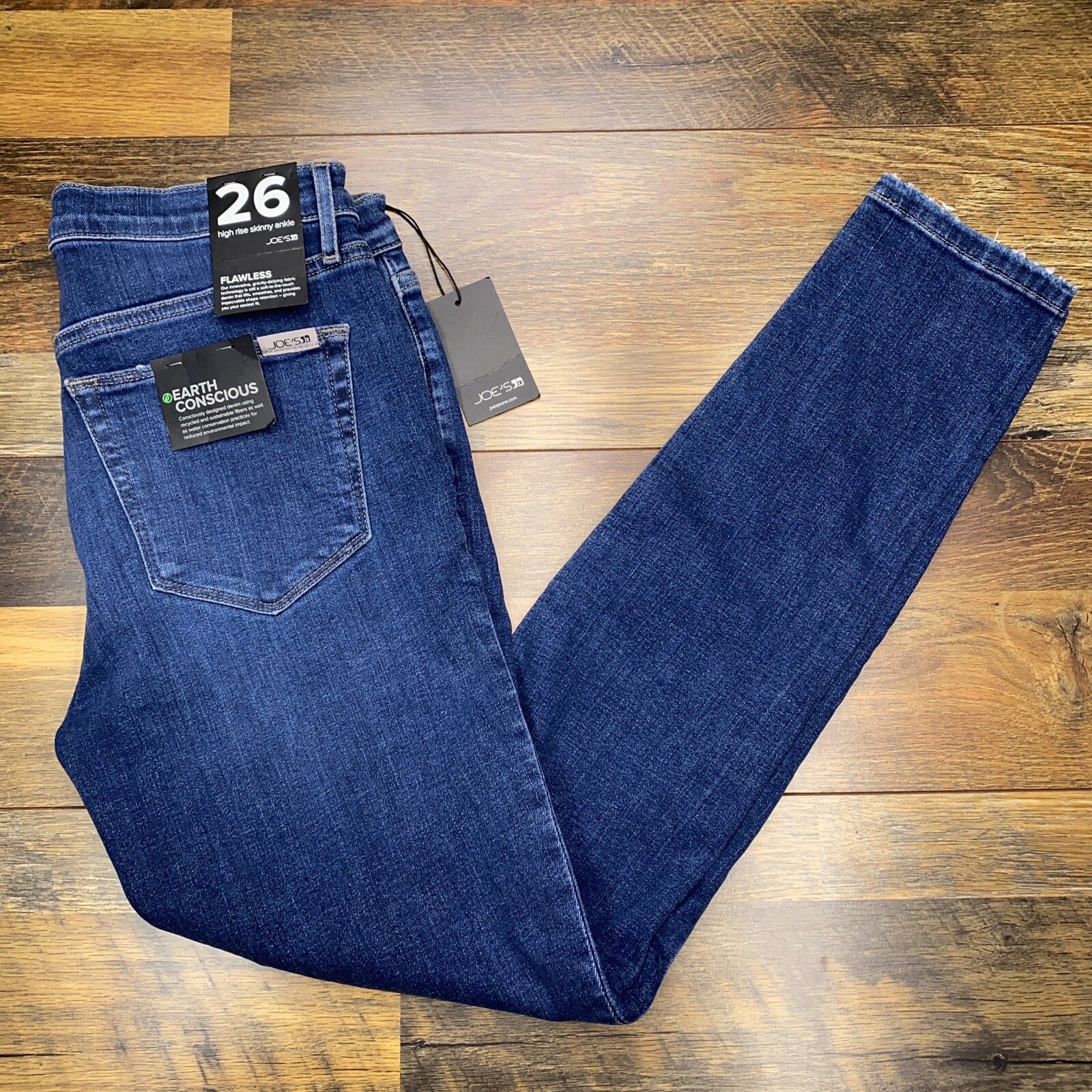 joe's high rise skinny ankle flawless