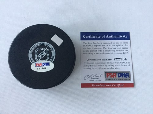Ryan Johansen Signed Autographed Columbus Blue Jackets Hockey Puck PSA DNA COA b - 第 2/3 張圖片