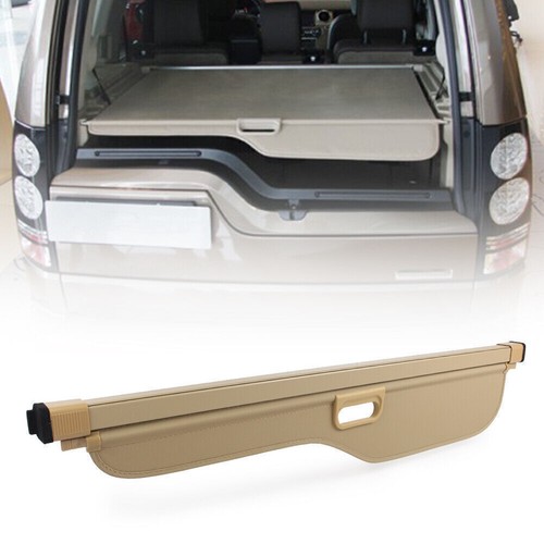 Beige Trunk Shade Rear Cargo Cover Retract for Land Rover Discovery LR4/LR3 - Picture 2 of 11