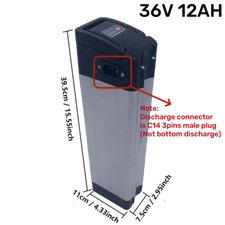 36V/48V 12Ah EBIKE Battery Pack Lithium Li-ion 30A BMS Electric Bicycle Vehicle