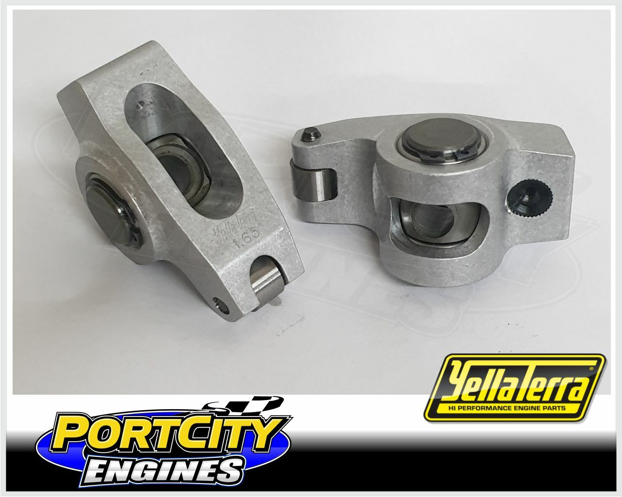 Yella Terra 1.65 Roller rockers for Holden 253 308 5.0L V8 Stud Mount