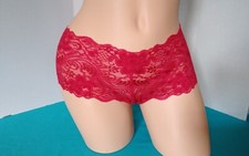 Panties Fredericks of Hollywood Cheeky Lacey Red NWOT