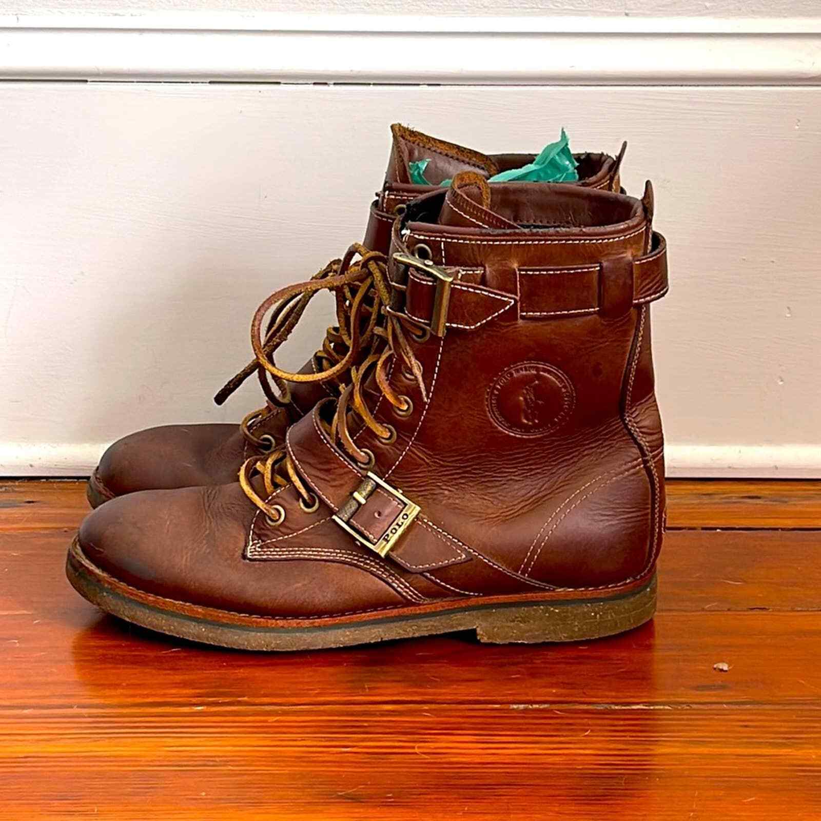 Polo Ralph Lauren Maurice leather lace 