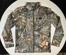 Under Armour Mens LARGE Mid Season Kit REALTREE Camo Sprint Hybrid Zip Jacket L