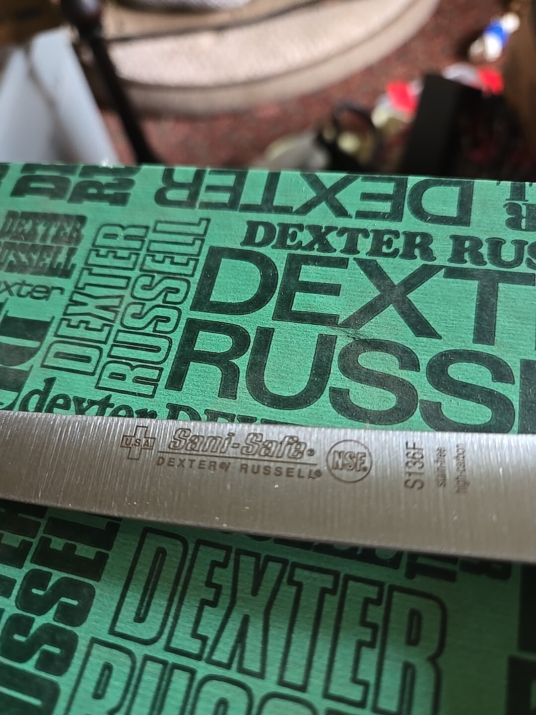 DEXTER RUSSELL  01543  (S136F)  SANI HANDLE FLEXIBLE BONING KNIFE