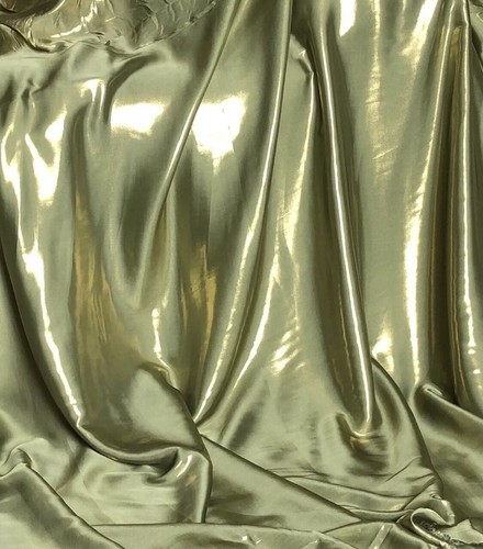 Shiny Wet Look Soft Floaty Shimmer Satin Fabric 58”Wide Dress Bridal Decoration - Picture 38 of 79