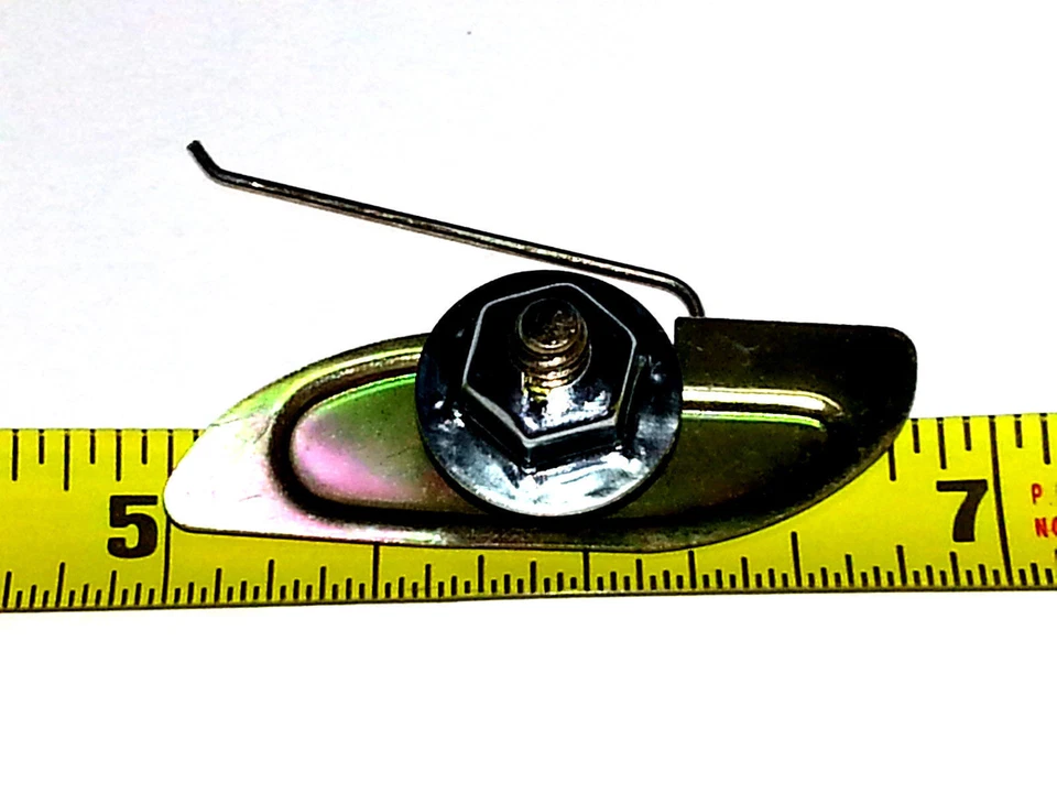 Ford 3/4"-1 5/8" Carrocería Guardabarros Puerta Cuarto Moldura Moldura Clips Tuercas 10p B Foto 3 de 4