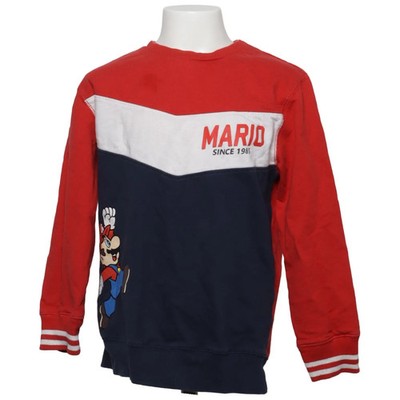 Nintendo, Sweatshirt, Größe: 140, Rot/Blau/Weiß, Print, Jungen #r9A