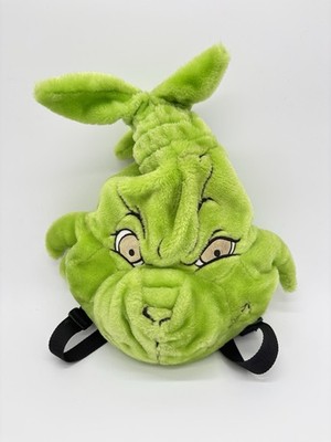 The Grinch Plush Backpack 14'' How The Grinch Stole Christmas *READ