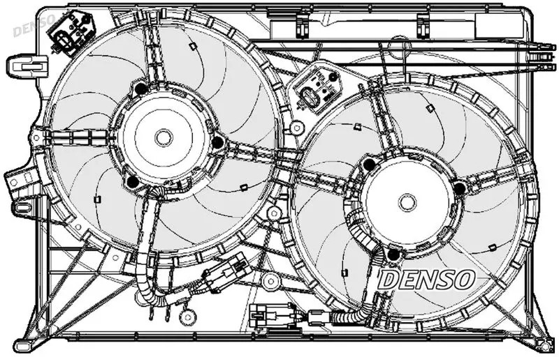 Lüfter, Motorkühlung DER09075 DENSO für JEEP FIAT - Bild 2